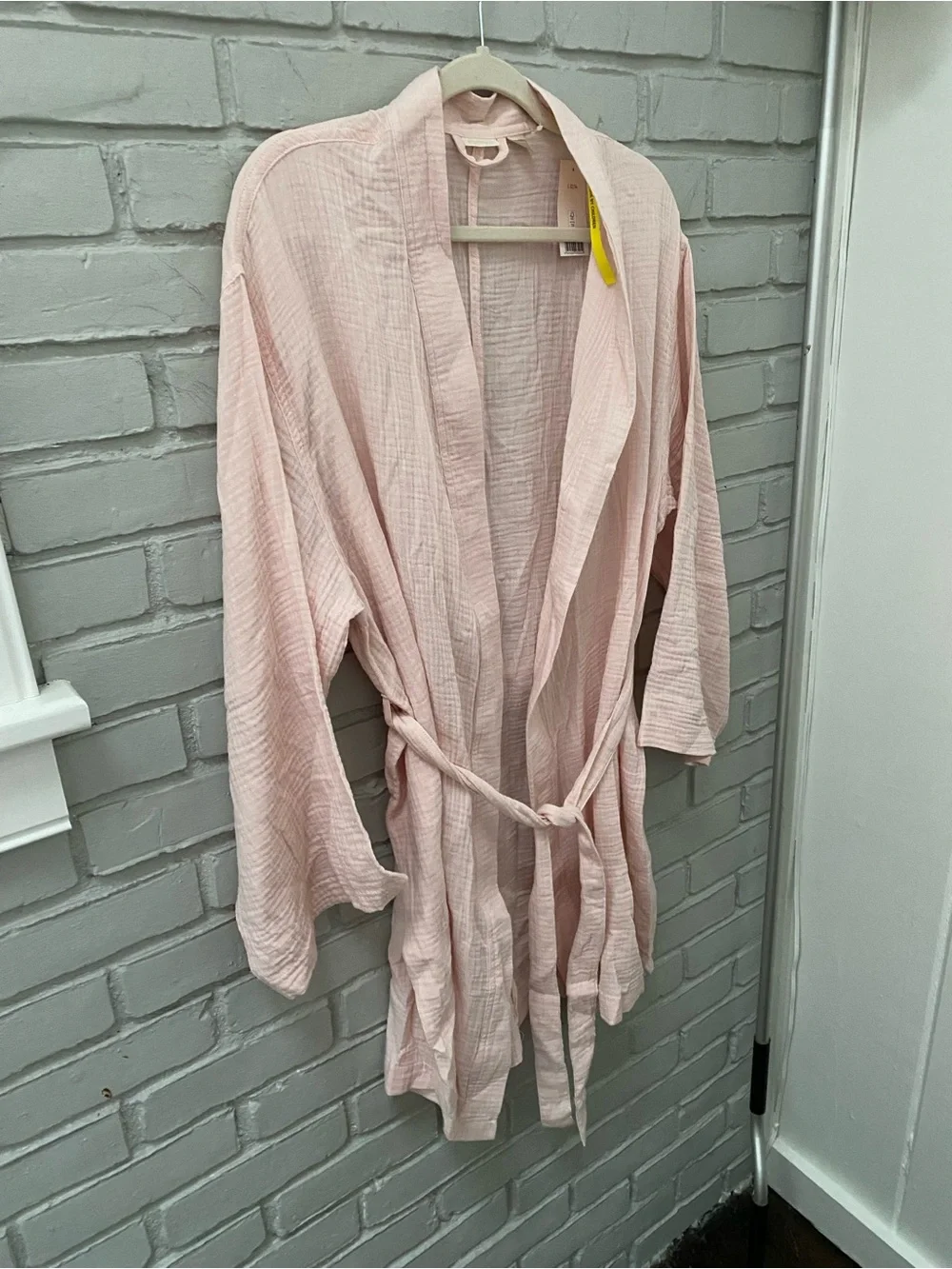 ESMARA Soft Pink Cotton Belted Robe/Kimono! 🐚